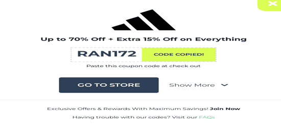 Adidas Coupon