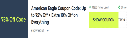 Check American Eagle Code