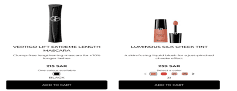 Armani Beauty Makeup