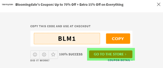 Bloomingdales Promo Code