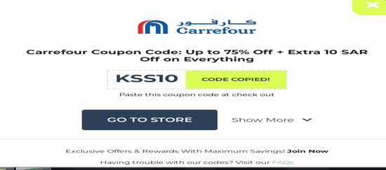 Copy Carrefour Coupon