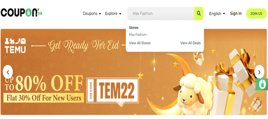 Max CouponKSA.com