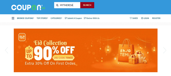 Search MYTHERESA Coupon