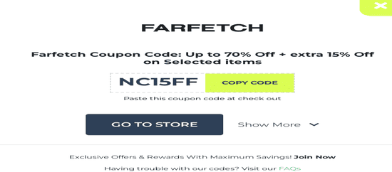 Farfetch Coupon
