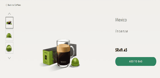 Nespresso Product