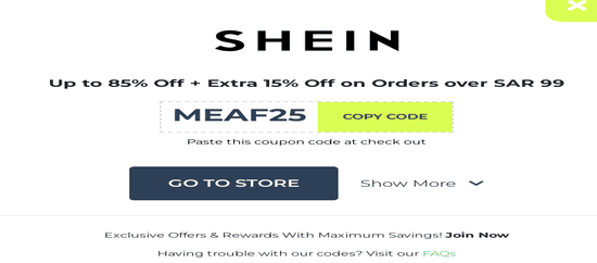 Shein Coupon